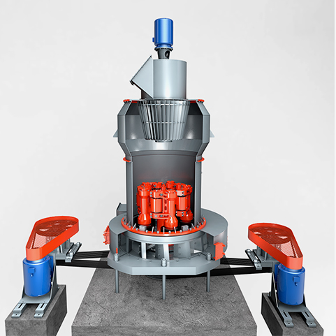 HC纵摆式磨粉机主机结构